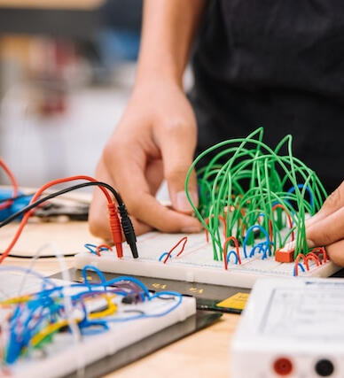 Breadboard by Jeswin Thomas
